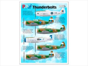Iliad Design 48025 1/48 Republic P-47D Thunderbolt Bubble and Razorbacks