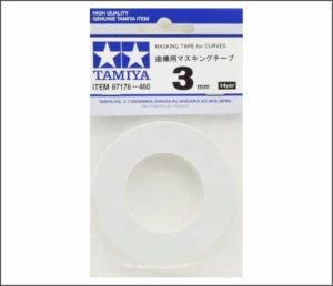 TAMIYA 87178 Masking Tape for Curves 3mm