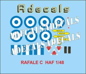 ADECALS 1/48 Dassault Rafale C