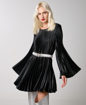 Access Fashion Μαύρο φορεμα (34-3050)