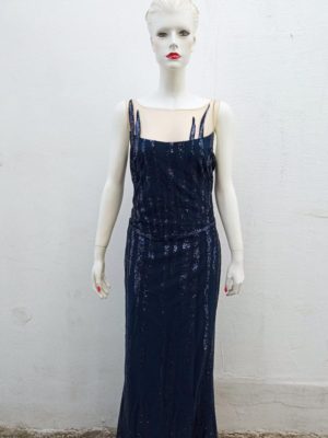 Giorgio Ajutanti Μπλε φορεμα αμπιγιε (Κ18-9075)