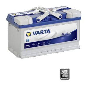 VartaBlue Dynamic EFB N80 80Ah ΜΠΑΤΑΡΙΑ ΑΥΤΟΚΙΝΗΤΟΥ + ΔΩΡΟ ΓΑΝΤΙΑ ΠΡΟΣΤΑΣΙΑΣ (ΕΩΣ 6 ΑΤΟΚΕΣ ή 60 ΔΟΣΕΙΣ)