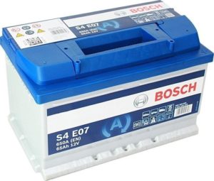Μπαταρία Bosch S4E07 65Ah 650EN (ΕΩΣ 6 ΑΤΟΚΕΣ ή 60 ΔΟΣΕΙΣ)