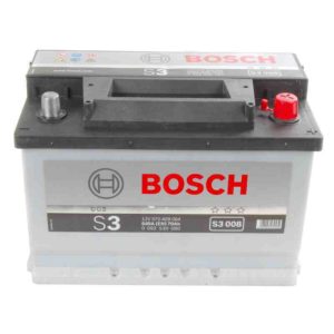 Μπαταρία Αυτοκινήτου Bosch S3008 12V 70AH-640EN A-Εκκίνησης (ΕΩΣ 6 ΑΤΟΚΕΣ ή 60 ΔΟΣΕΙΣ)
