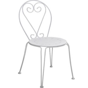 Καρέκλα Μεταλλική Amore Λευκή Hm5007.12