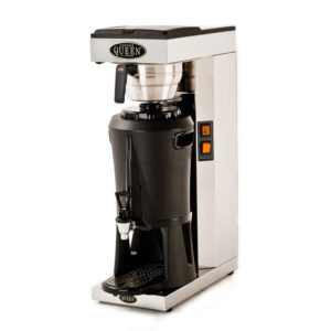 COFFEE QUEEN Mega GOLD M Μηχανή καφέ φίλτρου με θερμός +ΔΩΡΟ ΒΟΥΡΤΣΑ ΚΑΘΑΡΙΣΜΟΥ JOE FREX CBR(ΕΩΣ 6 ΑΤΟΚΕΣ ή 60 ΔΟΣΕΙΣ)