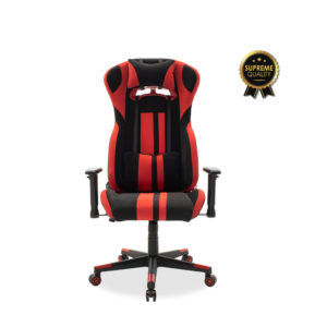 Καρέκλα γραφείου Bottas-Gaming pu μαύρο-κόκκινο + Δώρο Γάντια Εργασίας(Εως 6 Άτοκες ή 60 Δόσεις)