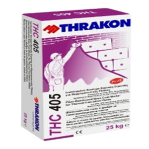 THRAKON THC 405 PLUS Λευκό Ινοπλισμένη Κόλλα - Σοβάς Τσιμεντοειδούς βάσης + ΔΩΡΟ ΓΑΝΤΙΑ ΕΡΓΑΣΙΑΣ NITRO (ΕΩΣ 6 ΑΤΟΚΕΣ ή 60 ΔΟΣΕΙΣ