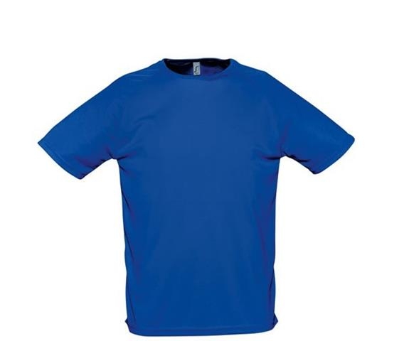 Sol s Sporty 11939 Unisex t-shirt Polyester Δίχτυ 140 γρ. 100% πολυέστερ ROYAL BLUE-241