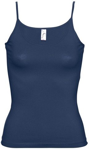 Sol s Malibu 11870 Γυναικειο t-shirt εξώπλατο με τιράντες Jersey 170 γρ. FRENCH NAVY-319