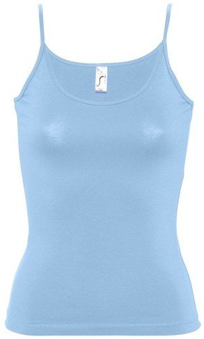 Sol s Malibu 11870 Γυναικειο t-shirt εξώπλατο με τιράντες Jersey 170 γρ. SKY BLUE-220