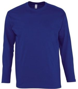 Sol s Monarch 11420 Ανδρικό t-shirt Jersey 150 γρ. - 100% βαμβάκι Ringspun σεμί-πενιέ ULTRAMARINE - 238