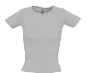 SOL S LADY R 11830 Γυναικείο T-shirt 100% Βαμβάκι Ringspun σεμί πενιέ GREY MELANGE-350