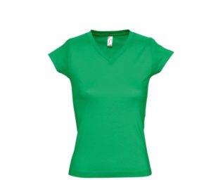 Sol s Moon 11388 Γυναικείο t-shirt Jersey 150 γρ. - 100% βαμβάκι Ringspun σεμί-πενιέ KELLY GREEN-272