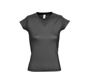 Sol s Moon 11388 Γυναικείο t-shirt Jersey 150 γρ. - 100% βαμβάκι Ringspun σεμί-πενιέ DARK GREY-384