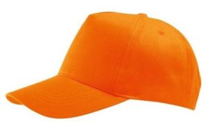 Sol s Buzz 88119 100% βαμβακερό Πεντάφυλλο καπέλο ORANGE-400