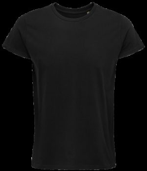Sol s Crusader Men - 03582 Ανδρικό οργανικό T-shirt Jersey 150gsm 100% Οργανικό βαμβάκι DEEP BLACK-309