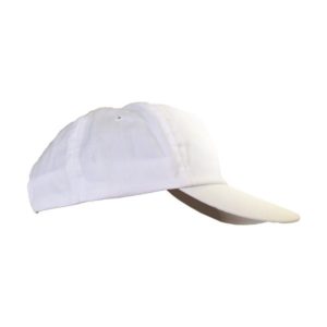 Wolf 00802 Πεντάφυλλο καπέλο τζόκεϊ 100% βαμβάκι 135-140g WHITE