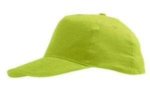 SOL S SUNNY KIDS 88111 βαμβακερό 180GR παιδικό καπέλο τζόκεϊ APPLE GREEN-280