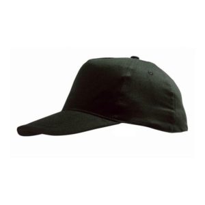 Sol s Sunny 88110 βαμβακερό 180gr Πεντάφυλλο καπέλο τζόκεϊ BLACK-312