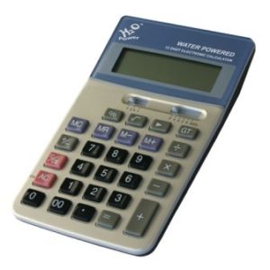 H2O Desktop Calculator Ψηφιακή αριθμομηχανή Νερού 12 ψηφίων