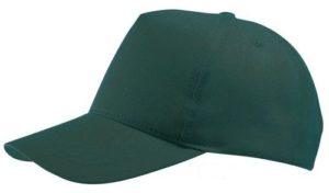 Sol s Buzz 88119 100% βαμβακερό Πεντάφυλλο καπέλο FOREST GREEN-266