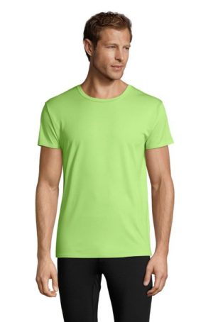 Sol s Sprint - 02995 Unisex αθλητικό T-shirt 100% Πικέ πολυέστερ, 130grs APPLE GREEN-280