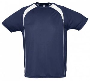 Sol s Match 11422 Ανδρικό T-shirt 100% Διαπνέον Interlock πολυέστερ 140gr FRENCH NAVY-319