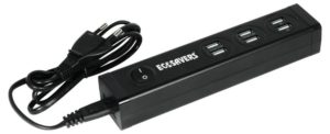 ECOSAVERS SMART USB CHARGER Έξυπνος Φορτιστής με διακόπτη ON OFF 6 Θύρες USB