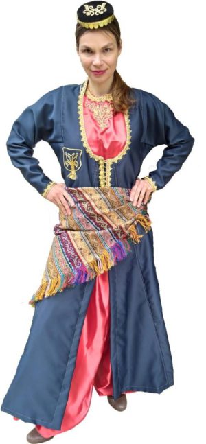 Παραδοσιακή Φορεσιά Πόντια Γυναικεία LUX MARK 831 3 Σειρές Κολιέ