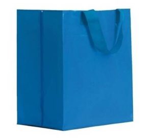 UBΑG TUCSON Τσάντα αγοράς PP woven με πλαστικοποιήση 30 x 35 x 20εκ. Χερούλια: 43 x 3εκ. Χωρητικότητα: 21L TURQUOISE