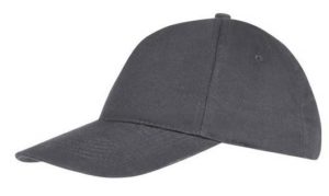 Sol s Sunny 88110 βαμβακερό 180gr Πεντάφυλλο καπέλο τζόκεϊ DARK GREY-384