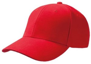 Atlantis Pilot 855 καπέλο Εξάφυλλο τζόκεϋ 100% Βαμβάκι RED
