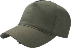 Atlantis 850 Cargo καπέλο Πεντάφυλλο καπέλο τζόκεϋ 100% Βαμβάκι OLIVE