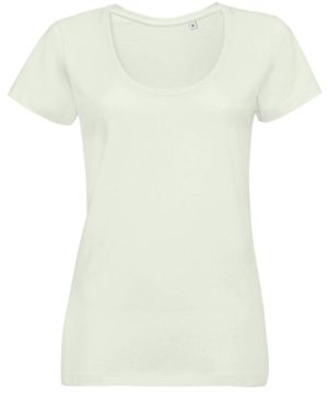 Sol s Metropolitan 02079 Γυναικείο t-shirt Jersey 150 100% βαμβάκι CREAMY GREEN - 323