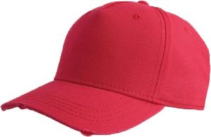 Atlantis 850 Cargo καπέλο Πεντάφυλλο καπέλο τζόκεϋ 100% Βαμβάκι RED