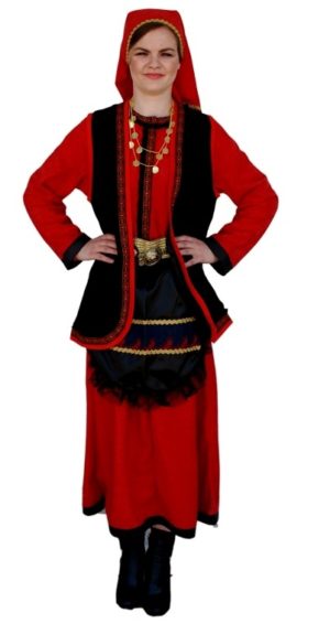 Παραδοσιακή Φορεσιά ΒΛΑΧΑ Ενηλίκων MARK576 Χωρίς Κολιέ Χωρίς Πόρπη