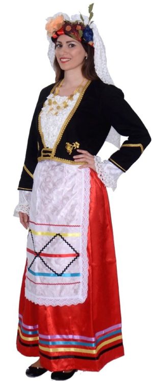 Παραδοσιακή Φορεσιά Κερκυραία Ενηλίκων MARK752 Κέρκυρα 1 Σειρά Κολιέ
