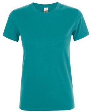 Sol s Regent Women 01825 Γυναικείο t-shirt 100% Ringspun βαμβάκι σεμί-πενιέ DUCK BLUE 235
