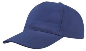 Atlantis Start Five 852 Πεντάφυλλο καπέλο τζόκεϊ 100% Βαμβάκι twill 160gsm ROYAL BLUE