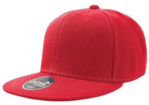 Atlantis Kid Snap Back Εξάφυλλο καπέλο τζόκεϋ 100% Πολυέστερ 400gsm RED