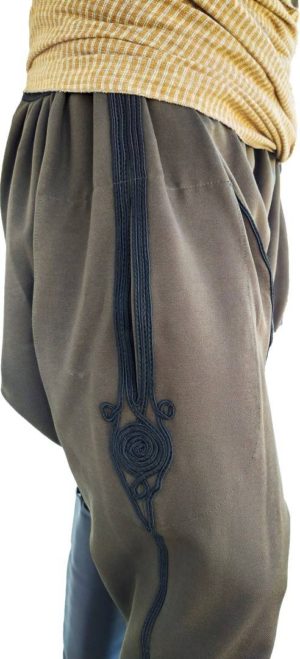 Παραδοσιακή Φορεσιά Πόντιος Ανδρική LUX MARK841 KHAKI Με Γκέτες