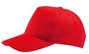 Sol s Buzz 88119 100% βαμβακερό Πεντάφυλλο καπέλο RED-145