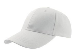 ATLANTIS ZOOM Εξάφυλλο καπέλο τζόκεϊ 65% Πολυέστερ - 35% Βαμβάκι WHITE