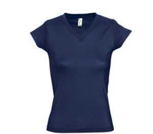 Sol s Moon 11388 Γυναικείο t-shirt Jersey 150 γρ. - 100% βαμβάκι Ringspun σεμί-πενιέ FRENCH NAVY-319