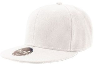 Atlantis 845 Snap Back Εξάφυλλο καπέλο τζόκεϋ 100% Aκρυλικό WHITE