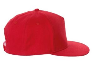 Sol s Sonic - 01661 Kαπέλο ακρυλικό με μάλλινη αίσθηση και φλατ γείσο RED-145