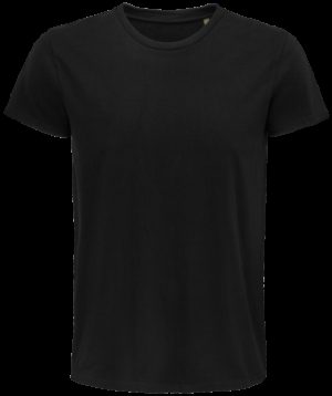 Sol s Pioneer Men - 03565 Ανδρικό οργανικό T-shirt Jersey 175gsm 100% βαμβάκι DEEP BLACK-309