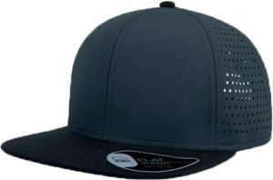 Atlantis Bank καπέλο Εξάφυλλο καπέλο τζόκεϊ 100% Πολυέστερ μικροφίμπρα Τετραγωνισμένο φλατ γείσο 0190519 NAVY
