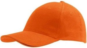 Sol s Buffalo 88100 Εξάφυλλο καπέλο τζόκεϊ 100% χοντρό βαμβάκι χνουδιασμένο 260gr ORANGE-400